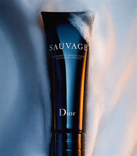 mask dior|Dior face cleanser and mask.